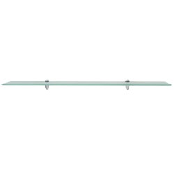 vidaXL Estante flotante de cristal 100x10 cm 8 mm