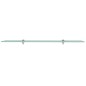 vidaXL Estante flotante de cristal 100x10 cm 8 mm vidaXL Estante flotante de cristal 100x10 cm 8 mm