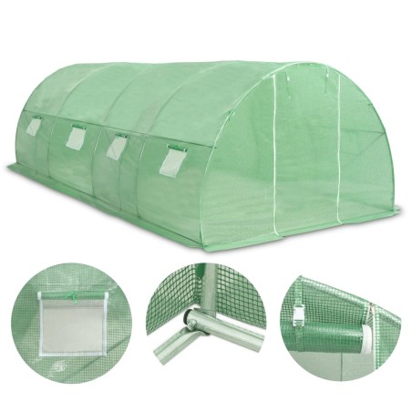 vidaXL Invernadero 18m² 600x300x200 cm 