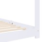 vidaXL Estructura de cama infantil madera maciza pino blanco 80x160 cm vidaXL Estructura de cama infantil madera maciza pino blanco 80x160 cm