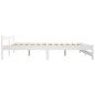 vidaXL Estructura de cama madera maciza de pino blanca 200x200 cm vidaXL Estructura de cama madera maciza de pino blanca 200x200 cm