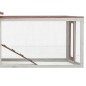 vidaXL Conejera madera maciza pino y abeto color moca 310x70x87 cm vidaXL Conejera madera maciza pino y abeto color moca 310x70x87 cm