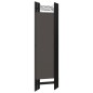 vidaXL Biombo divisor de 6 paneles gris antracita 240x180 cm vidaXL Biombo divisor de 6 paneles gris antracita 240x180 cm