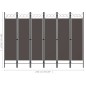 vidaXL Biombo divisor de 6 paneles gris antracita 240x180 cm vidaXL Biombo divisor de 6 paneles gris antracita 240x180 cm