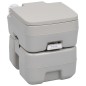 vidaXL Inodoro portátil para camping gris 20 + 10 L vidaXL Inodoro portátil para camping gris 20 + 10 L