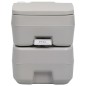 vidaXL Inodoro portátil para camping gris 20 + 10 L vidaXL Inodoro portátil para camping gris 20 + 10 L