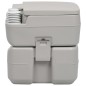 vidaXL Inodoro portátil para camping gris 20 + 10 L vidaXL Inodoro portátil para camping gris 20 + 10 L
