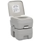 vidaXL Inodoro portátil para camping gris 20 + 10 L vidaXL Inodoro portátil para camping gris 20 + 10 L