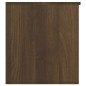 vidaXL Baúl de almacenaje madera contrachapada marrón roble 84x42x46cm vidaXL Baúl de almacenaje madera contrachapada marrón roble 84x42x46cm