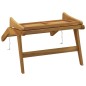 vidaXL Silla de jardín de madera maciza de teca vidaXL Silla de jardín de madera maciza de teca