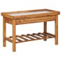 vidaXL Mesa de cultivo de jardín madera maciza acacia tablero de zinc vidaXL Mesa de cultivo de jardín madera maciza acacia tablero de zinc