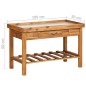 vidaXL Mesa de cultivo de jardín madera maciza acacia tablero de zinc vidaXL Mesa de cultivo de jardín madera maciza acacia tablero de zinc