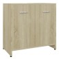 vidaXL Armario de baño madera contrachapada color roble 60x33x61 cm vidaXL Armario de baño madera contrachapada color roble 60x33x61 cm