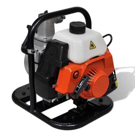 vidaXL Bomba de agua a gasolina 2 tiempos 1,2 kW 0,95 L