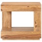 vidaXL Mesa de centro de madera maciza de acacia 45x45x40 cm vidaXL Mesa de centro de madera maciza de acacia 45x45x40 cm