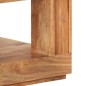 vidaXL Mesa de centro de madera maciza de acacia 45x45x40 cm vidaXL Mesa de centro de madera maciza de acacia 45x45x40 cm