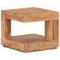 vidaXL Mesa de centro de madera maciza de acacia 45x45x40 cm vidaXL Mesa de centro de madera maciza de acacia 45x45x40 cm