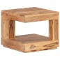 vidaXL Mesa de centro de madera maciza de acacia 45x45x40 cm vidaXL Mesa de centro de madera maciza de acacia 45x45x40 cm