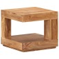 vidaXL Mesa de centro de madera maciza de acacia 45x45x40 cm vidaXL Mesa de centro de madera maciza de acacia 45x45x40 cm