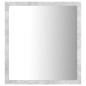 vidaXL Espejo de baño acrílico gris hormigón 40x8,5x37 cm vidaXL Espejo de baño acrílico gris hormigón 40x8,5x37 cm