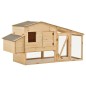 vidaXL Gallinero madera maciza de pino 178x67x92 cm  