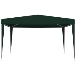 vidaXL Carpa profesional para fiestas verde 90 g/m² 4x4 m 