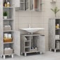 vidaXL Armario de baño contrachapada gris hormigón 60x32x53,5 cm vidaXL Armario de baño contrachapada gris hormigón 60x32x53,5 cm