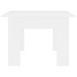 vidaXL Mesa de centro madera contrachapada blanco 100x60x42 cm