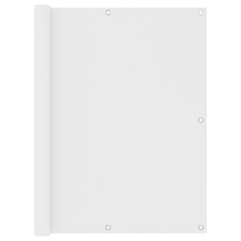 vidaXL Toldo para balcón tela oxford blanco 120x400 cm vidaXL Toldo para balcón tela oxford blanco 120x400 cm