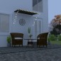 vidaXL Toldo retráctil con LED gris antracita 200x150 cm vidaXL Toldo retráctil con LED gris antracita 200x150 cm