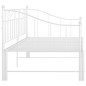 vidaXL Estructura de sofá cama extraíble de metal blanco 90x200 cm vidaXL Estructura de sofá cama extraíble de metal blanco 90x200 cm