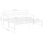 vidaXL Estructura de sofá cama extraíble de metal blanco 90x200 cm vidaXL Estructura de sofá cama extraíble de metal blanco 90x200 cm