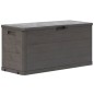 vidaXL Caja de almacenamiento de jardín 280 L marrón vidaXL Caja de almacenamiento de jardín 280 L marrón