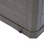 vidaXL Caja de almacenamiento de jardín 280 L marrón vidaXL Caja de almacenamiento de jardín 280 L marrón