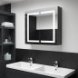 vidaXL Mueble de baño con espejo LED 80x12,2x68 cm vidaXL Mueble de baño con espejo LED 80x12,2x68 cm