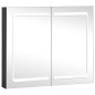 vidaXL Mueble de baño con espejo LED 80x12,2x68 cm vidaXL Mueble de baño con espejo LED 80x12,2x68 cm