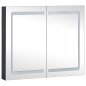 vidaXL Mueble de baño con espejo LED 80x12,2x68 cm vidaXL Mueble de baño con espejo LED 80x12,2x68 cm