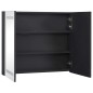 vidaXL Mueble de baño con espejo LED 80x12,2x68 cm vidaXL Mueble de baño con espejo LED 80x12,2x68 cm