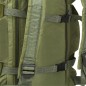 vidaXL Bolso de lona estilo militar 3-en-1 90 L verde oliva