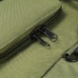 vidaXL Bolso de lona estilo militar 3-en-1 90 L verde oliva