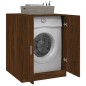 vidaXL Armario de lavadora color roble marrón 71x71,5x91,5 cm vidaXL Armario de lavadora color roble marrón 71x71,5x91,5 cm