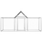 vidaXL Gallinero acero galvanizado 3x1x1,5 m vidaXL Gallinero acero galvanizado 3x1x1,5 m