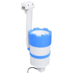 vidaXL Skimmer colgante piscina y bomba con adaptador plástico 16 cm