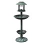 vidaXL Bañera/comedero para pájaros con luz solar vidaXL Bañera/comedero para pájaros con luz solar