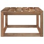 vidaXL Mesas de palets de jardín 2 uds madera impregnada 60x60x36,5 cm vidaXL Mesas de palets de jardín 2 uds madera impregnada 60x60x36,5 cm