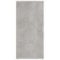 vidaXL Aparador de madera contrachapada gris hormigón 80x36x75 cm vidaXL Aparador de madera contrachapada gris hormigón 80x36x75 cm