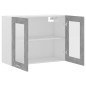 vidaXL Armario colgante cocina contrachapada gris hormigón 80x31x60 cm vidaXL Armario colgante cocina contrachapada gris hormigón 80x31x60 cm