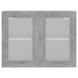 vidaXL Armario colgante cocina contrachapada gris hormigón 80x31x60 cm vidaXL Armario colgante cocina contrachapada gris hormigón 80x31x60 cm