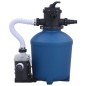 vidaXL Bomba de filtro de arena con temporizador 530 W 10 980 L/h vidaXL Bomba de filtro de arena con temporizador 530 W 10 980 L/h