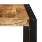 vidaXL Mesa de comedor de madera maciza de mango rugosa 180 cm vidaXL Mesa de comedor de madera maciza de mango rugosa 180 cm
